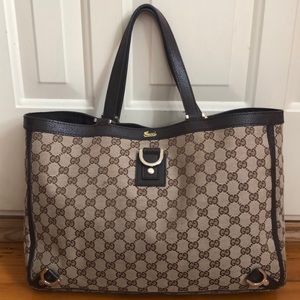 Authentic Gucci Large Abbey Tote